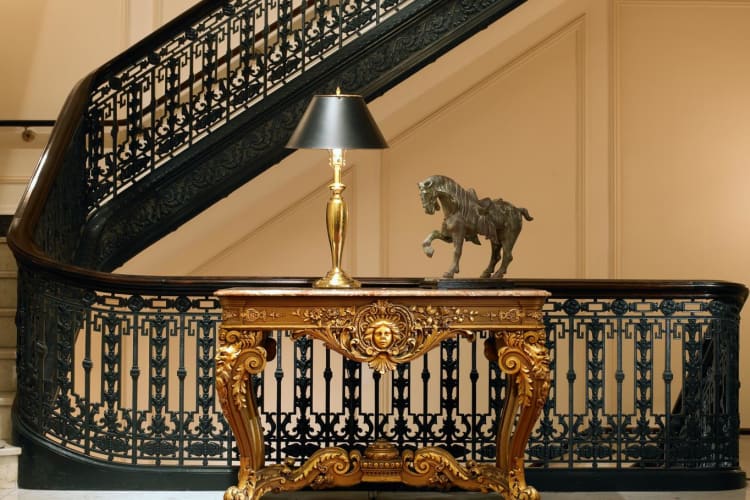 Hotel stairway